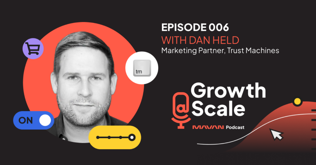 Growth@Scale Podcast Episode 006 with Dan Held graphic