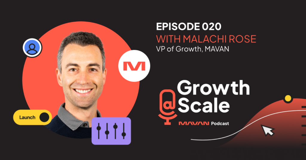 Growth@Scale Podcast Episode 021 with Malachi Rose graphic